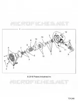 DRIVE TRAIN, FRONT GEARCASE (FROM 11/1/16)