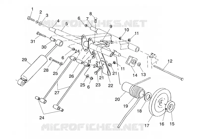 REAR TORQUE ARM