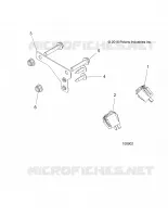 ELECTRICAL, SWITCHES AND AUX POWER PLUG BRACKET