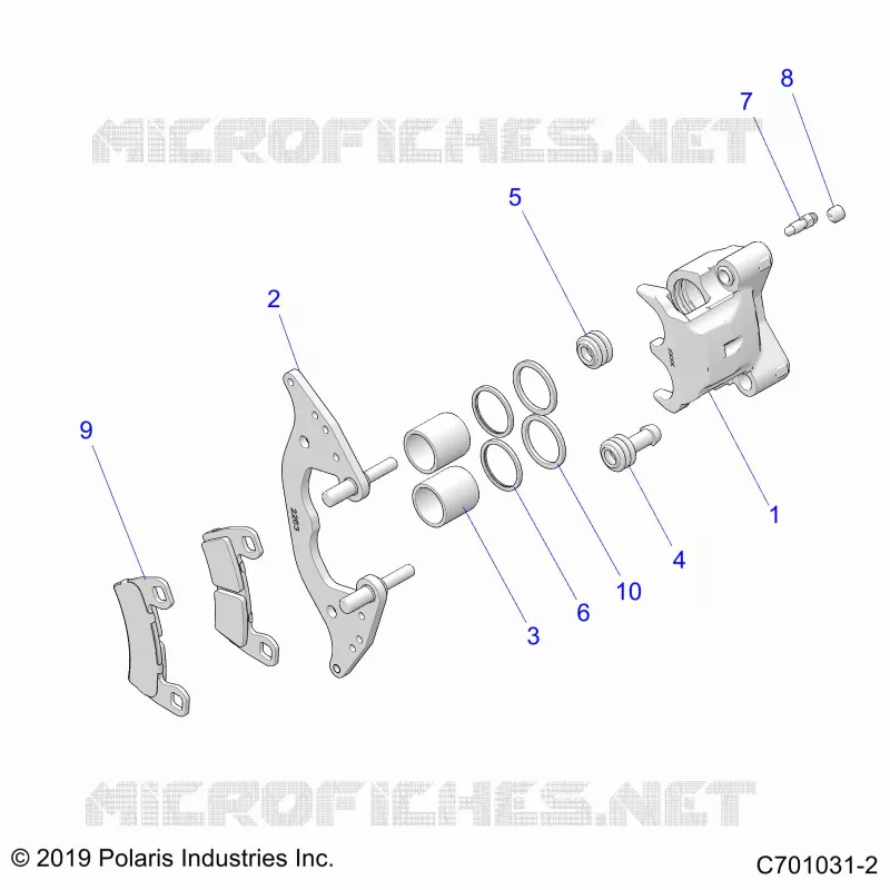 FRONT BRAKE CALIPER
