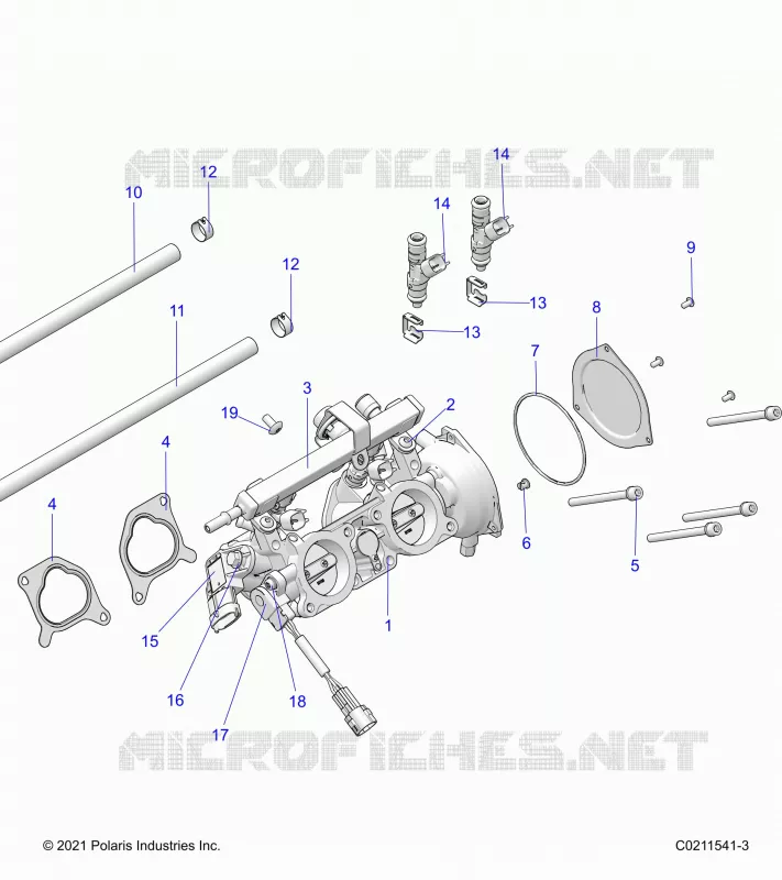 ENGINE, THROTTLE BODY