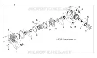 DRIVE TRAIN, FRONT GEARCASE (TO 1/15/2019)