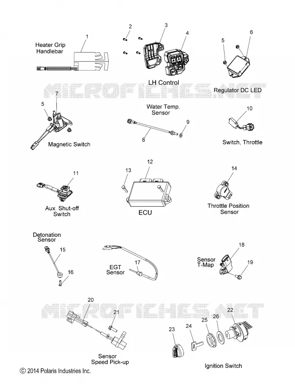 ELECTRICAL, SWITCHES, SENSORS AND COMPONENTS