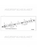 DRIVE TRAIN, HALF REAR SHAFT