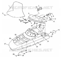 HOOD CLASSIC TOURING 0983365 AND EUROPEAN CLASSIC TOURING E983365 (4942484248A012)