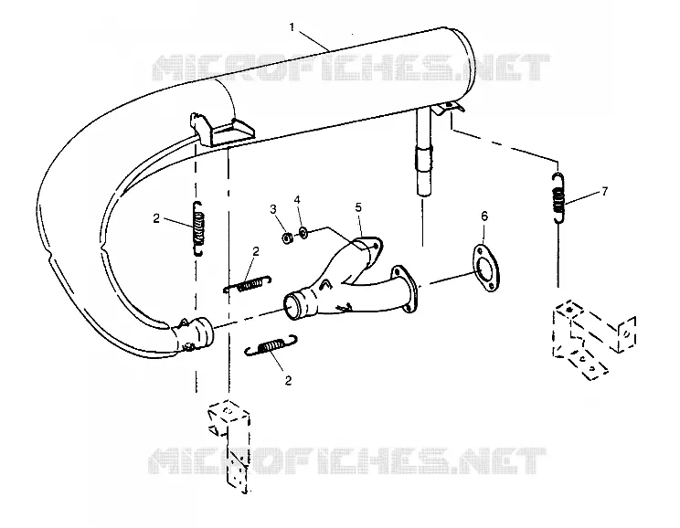 EXHAUST SYSTEM CLASSIC 0952865 (4929072907C004)