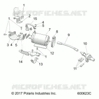 ENGINE, STARTER MOTOR