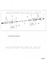 DRIVE TRAIN, REAR HALF SHAFT