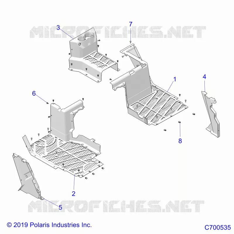 REAR BODYWORK FLOOR