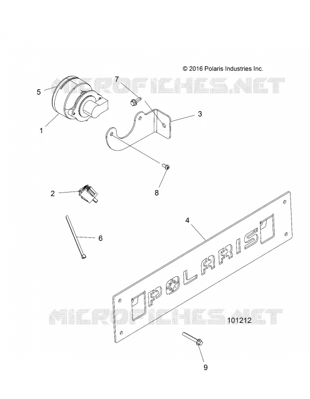 ELECTRICAL, FOG LAMP AND FRONT REGISTRATION PLATE
