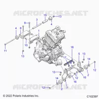 ENGINE, MOUNTING