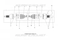 DRIVE TRAIN, DRIVE SHAFT, REAR