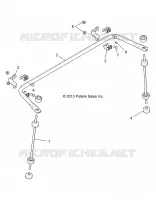 SUSPENSION, REAR STRUT STABILIZER
