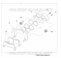 BRAKES, FRONT BRAKE CALIPER