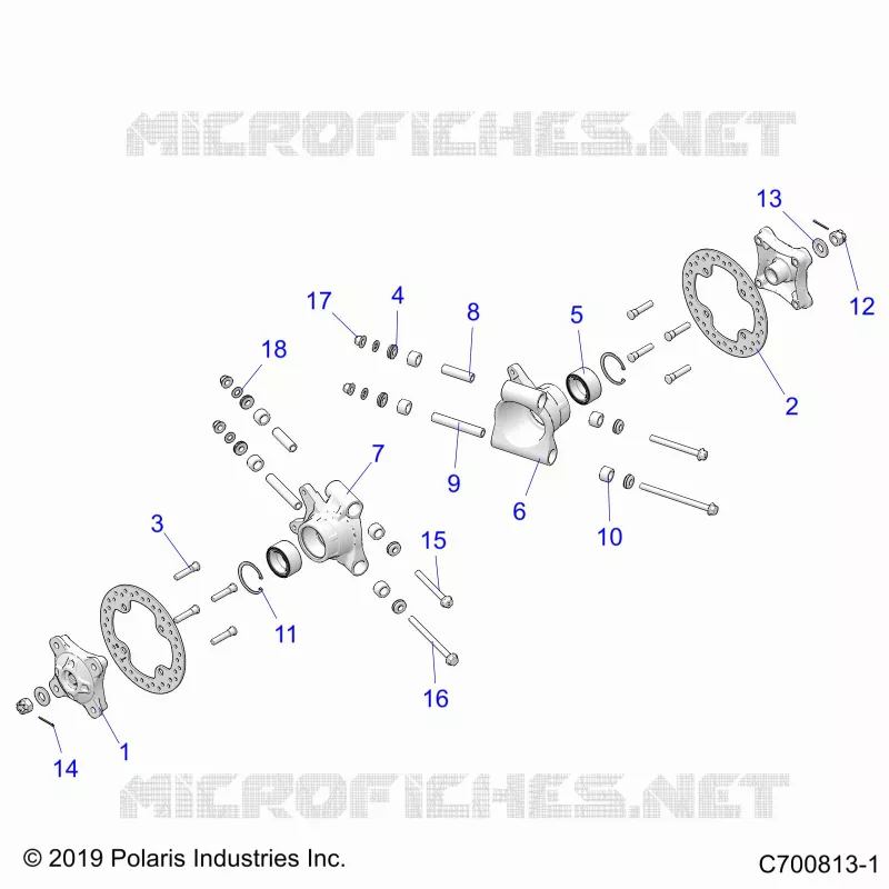 SUSPENSION, REAR CARRIER