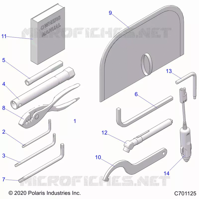 REFERENCE, OWNERS MANUAL AND TOOL KIT