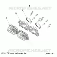 ENGINE, REED VALVE AND THROTTLE BODY ADAPTOR 