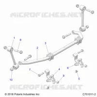 SUSPENSION, FRONT STABILIZER BAR