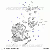 ENGINE, AIR INTAKE MANIFOLD