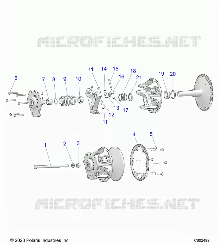 DRIVE TRAIN, CLUTCH, PRIMARY
