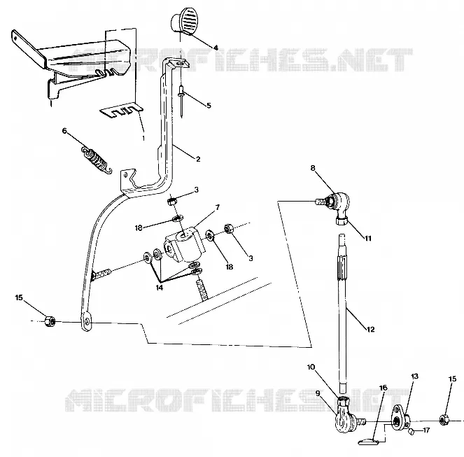 SHIFT LINKAGE ASSEMBLY TRAIL BOSS / W928527 (4922892289031A)
