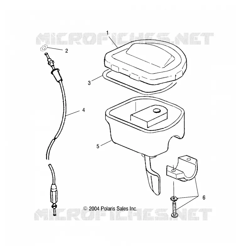 CONTROLS-THROTTLE   ASM/CABLE