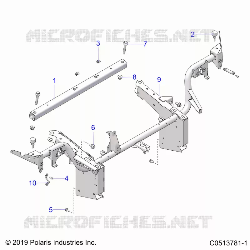 CHASSIS, FRONT FRAME ASM. (CANADA)