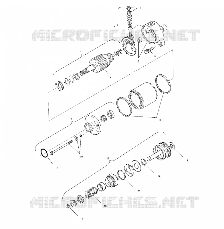 STARTING MOTOR