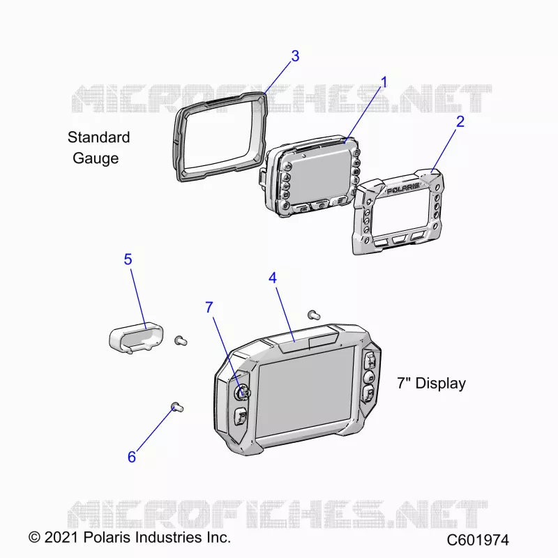 ELECTRICAL, MULTI FUNCTION GAUGE