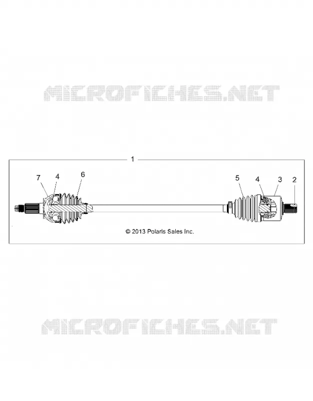 DRIVE TRAIN, FRONT HALF SHAFT