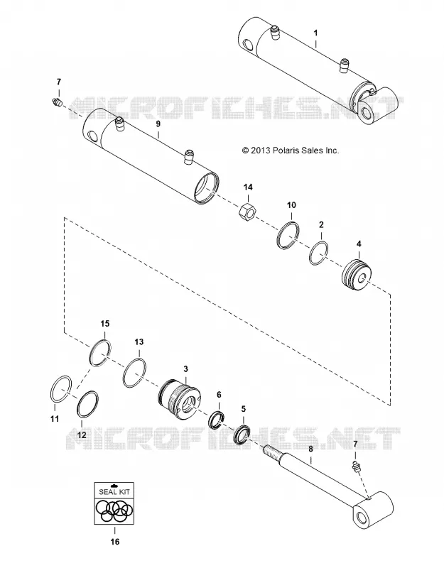 ANGLE BROOM CYLINDER