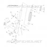 SUSPENSION, FRONT STRUT 