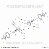 SUSPENSION, REAR CARRIER