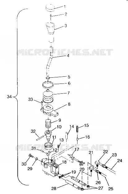 SHIFT LINKAGE ASSEMBLY SWEDISH 4X4 400L S948140 (4926912691C007)