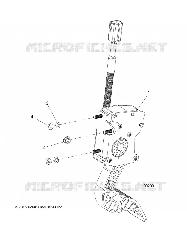 THROTTLE PEDAL