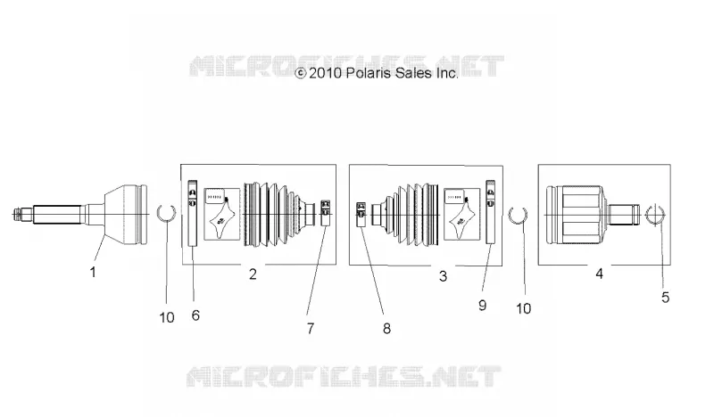 DRIVE TRAIN, FRONT DRIVE SHAFT
