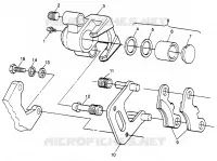 FRONT BRAKE SPORTSMAN 500 W969244 (4936093609B007)