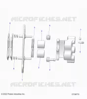 BRAKES, REAR CALIPER