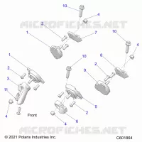 ENGINE, MOUNTING & LONG BLOCK
