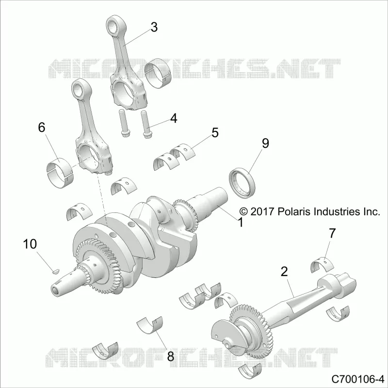 ENGINE, CRANKSHAFT