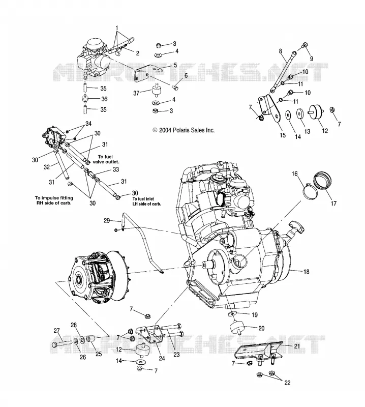 ENGINE MOUNTING