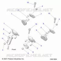 ENGINE, MOUNTING & LONG BLOCK