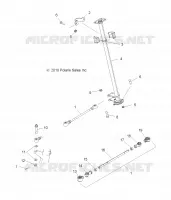 STEERING, STEERING POST 