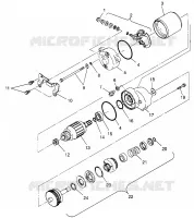 STARTING MOTOR TRAIL BOSS W97AA25C (4940574057C010)