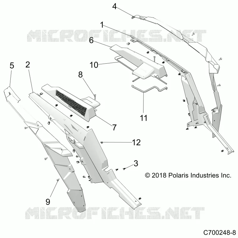 REAR FENDERS AND BEZELS