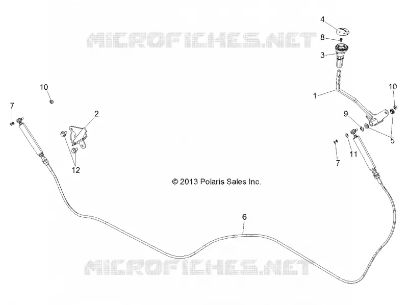 DRIVE TRAIN, SHIFT LEVER AND CABLE