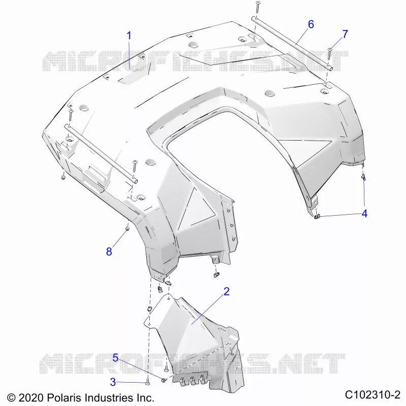 REAR BODYWORK CAB