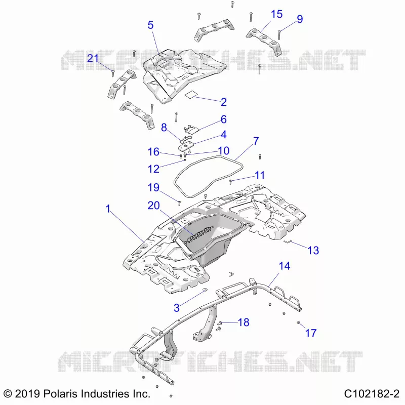 REAR BODYWORK RACK