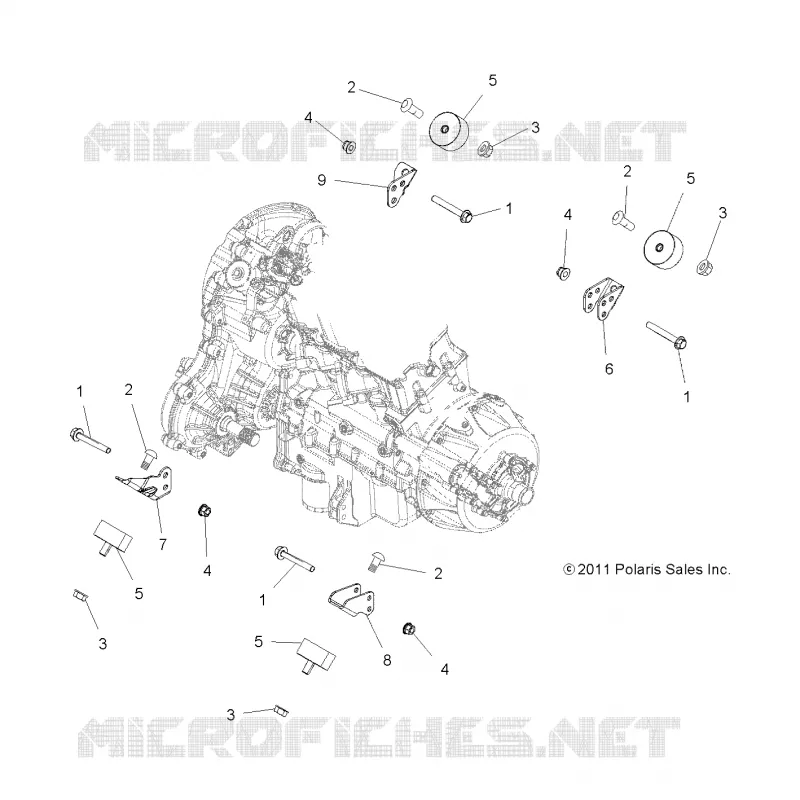 ENGINE, MOUNTING