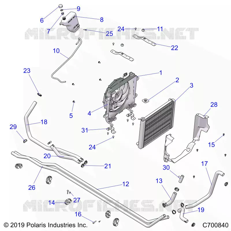 ENGINE, COOLING SYSTEM